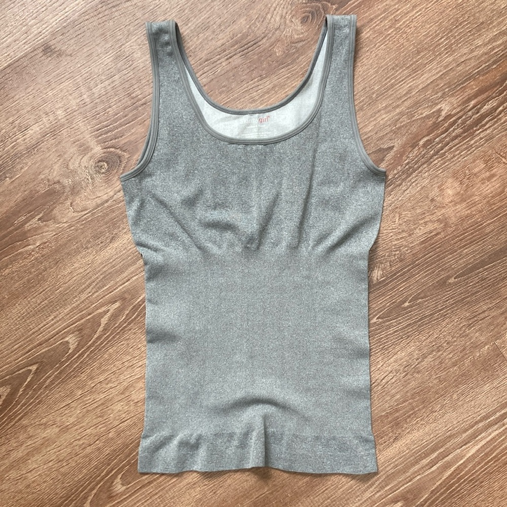 Skinnygirl Gray Shapewear Intimates Tank Women’s Large Excellent Condition